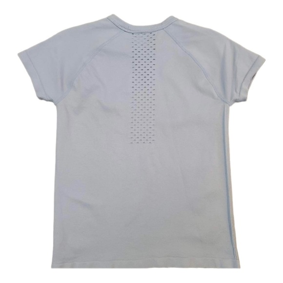 Z by Zella Light Blue Fitness t-shirt with design down the back Size M - Picture 2 of 3